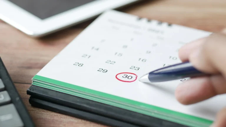 Year-end payment deadlines